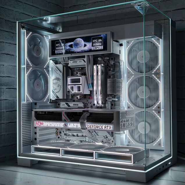 Мощный игровой пк rtx 5080 и ryzen 7 9800x3d