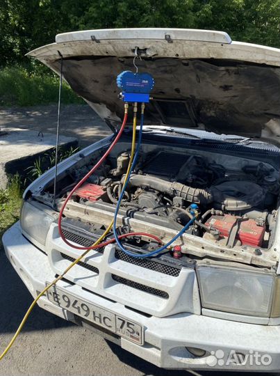 Заправка автокондиционеров с выездом