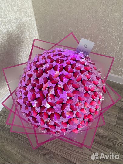 Букет с бабочками