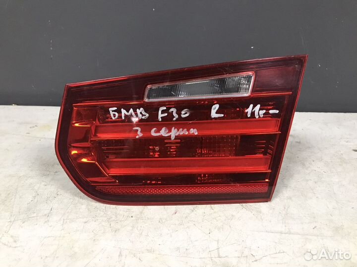 Фонарь правый bmw 3 f30