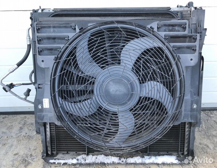 Кассета радиаторов BMW X5 E53 M62TU 4,4i