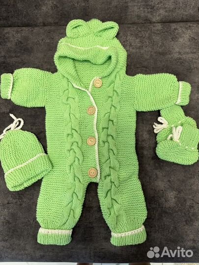 Комплект детский ручная вязка