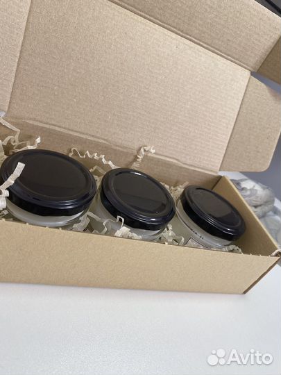 Подарочный набор свечей ручной работы