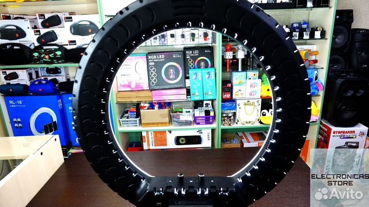 Кольцевая Лампа 54 см со Штативом RL-21 v.10