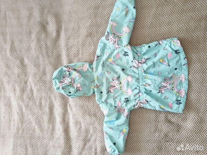 Куртка для девочки демисезонная baby go 92