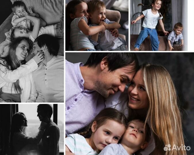 Семейная детская фотосессия