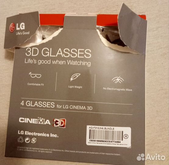 3D очки LG