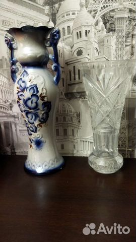 Вазы. Синяя продана