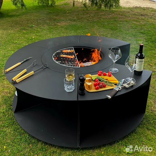 Мангал, гриль-стол