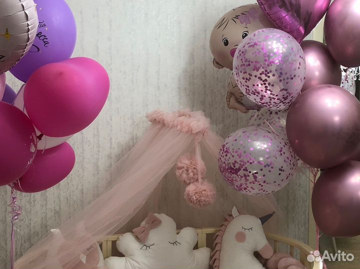 Балдахин в детскую кроватку