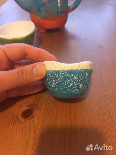 Чайник заварочный глиняный