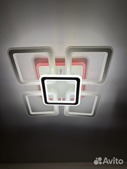 Люстра светодиодная с пультом