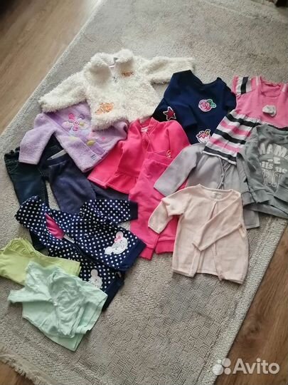 Вещи пакетом на девочку