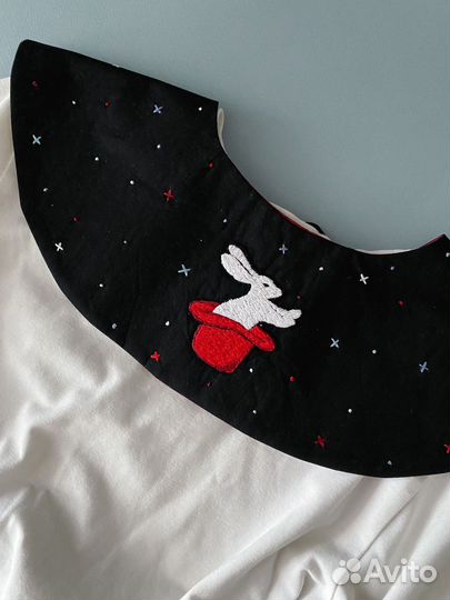 Необычный воротник ручной работы