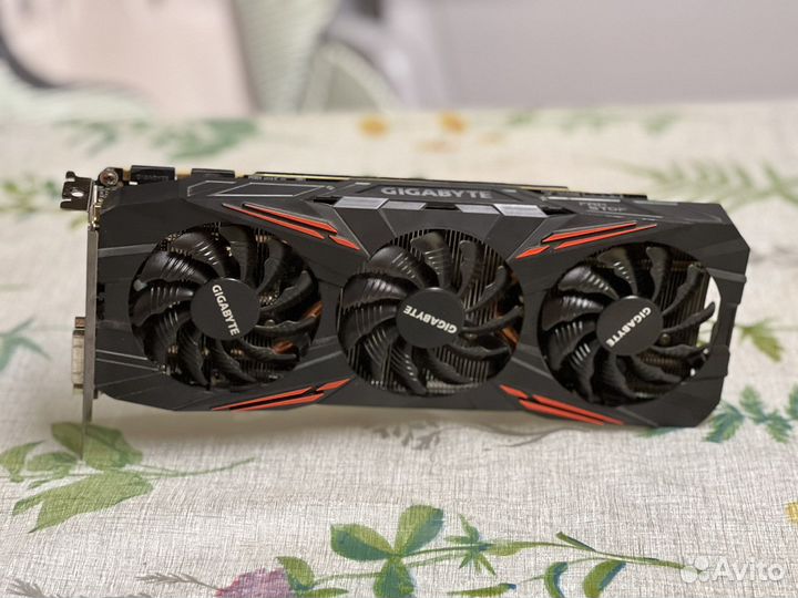 Видеокарта Gigabyte gtx 1070