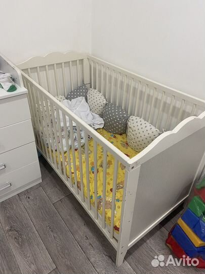 Детская кровать IKEA хенсвик