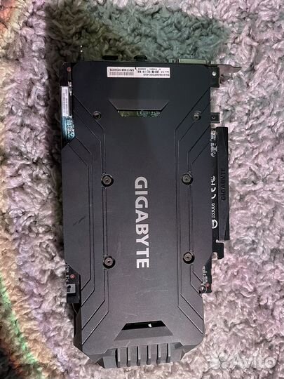 Видеокарта gigabyte 1060 6 gb