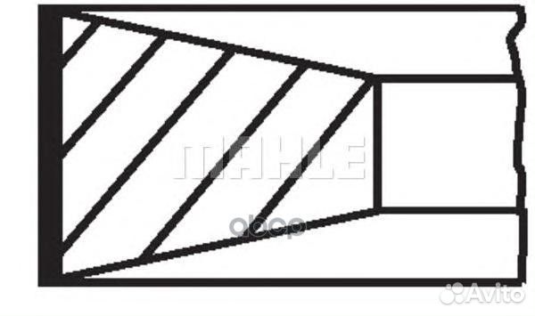 Комплект поршневых колец 037 99 N0 Mahle/Knecht