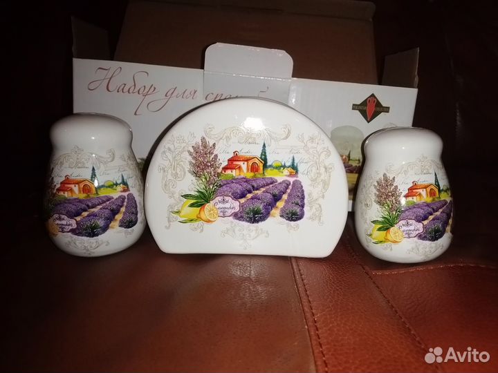 Наборы для специй керамические (новые в упаковке)