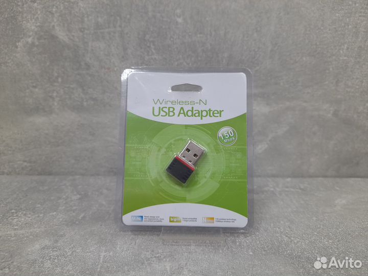Wi-Fi адаптер USB 2.4 GHz 150Mbps