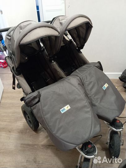 Коляска для двойни tfk