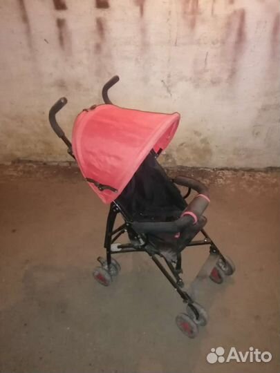 Прогулочная коляска трость бу