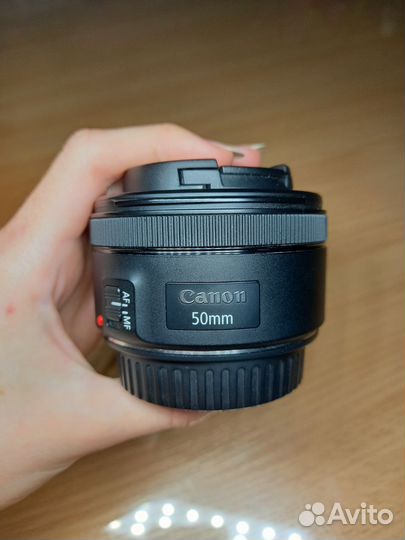 Объектив canon EF 50mm f/1.8 STM