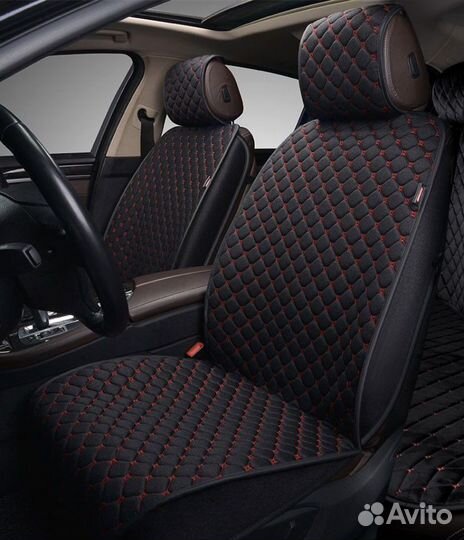 Накидки cool part из алькантары, на передние сиден