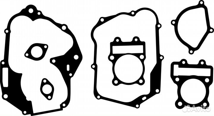 Комплект прокладок двигателя для YX 150cc/160cc