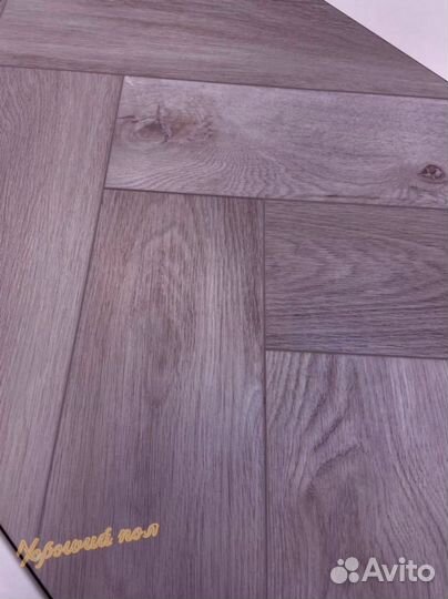 Кварцвиниловый ламинат елочка