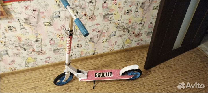 Самокат детский двухколесный бу scooter