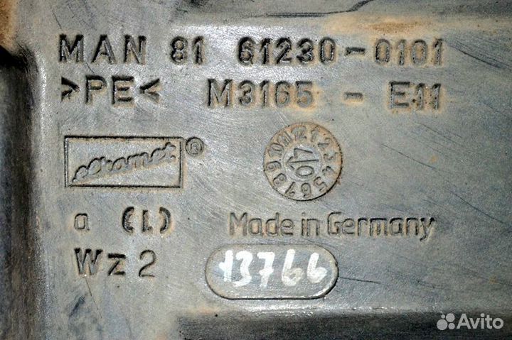 Крыло переднего моста, переднее правое MAN TGL 8.1