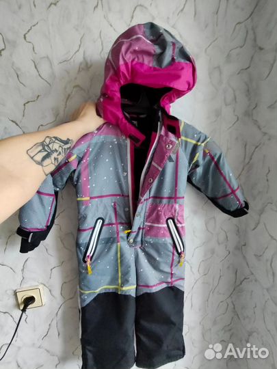 Зимний комбинезон для девочки