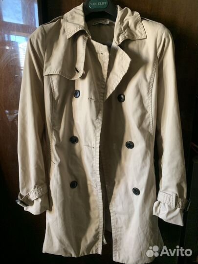 Тренч женский stradivarius