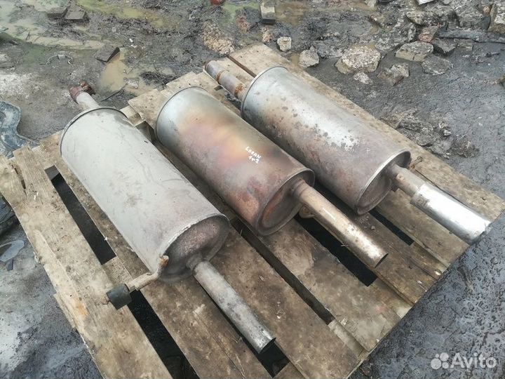 Глушитель задняя часть Renault Logan