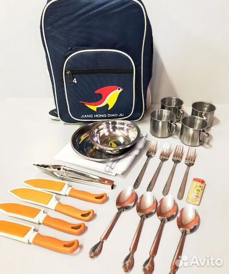 Набор посуды из нержавеющей стали