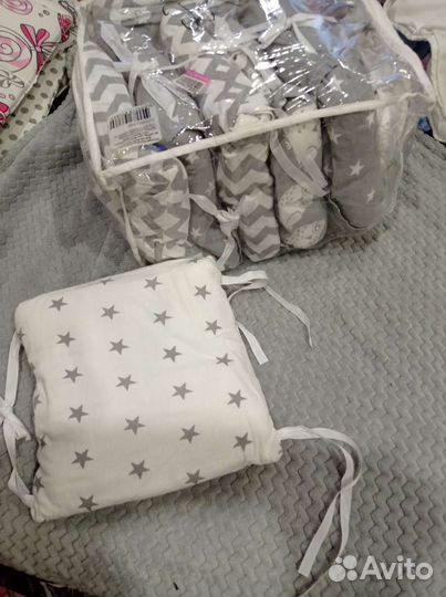 Бортики в кроватку