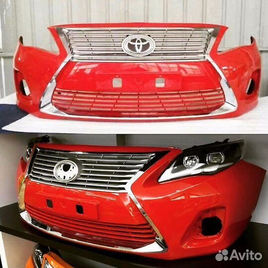 Corolla 150 2006-2013 бампер стиль Lexus A9GC3