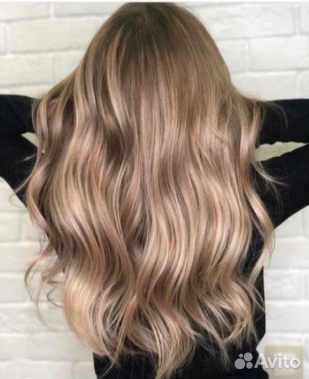 Окрашивания в виде поцелуев солнца