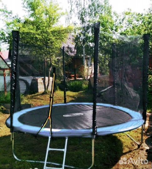 Батут с сеткой