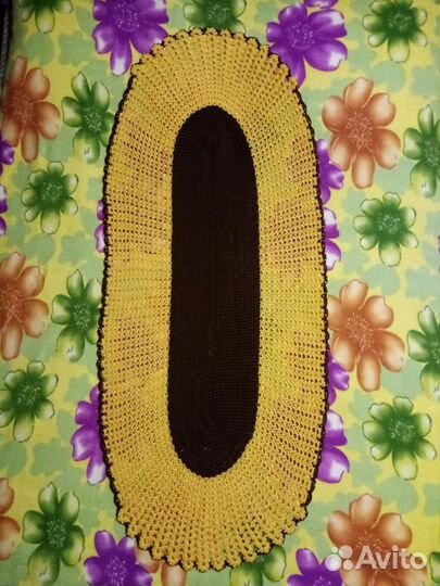 Салфетка вязанная СССР