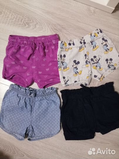 Вещи пакетом на девочку 86р