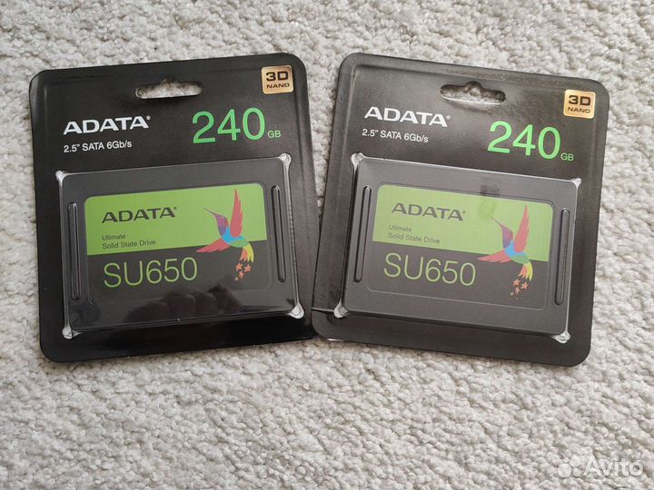 Новые ssd 240gb Adata