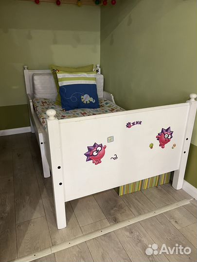 Детская растущая кровать IKEA