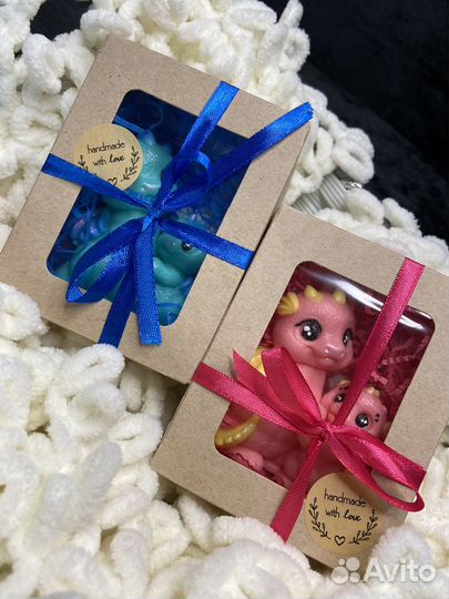 Мыло дракончики ручной работы