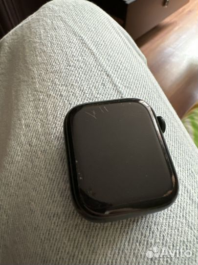 Часы apple watch 7 45 mm green