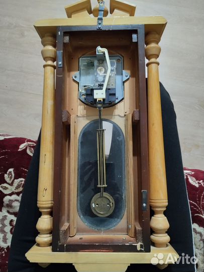 Часы настенные Янтарь СССР маятниковые