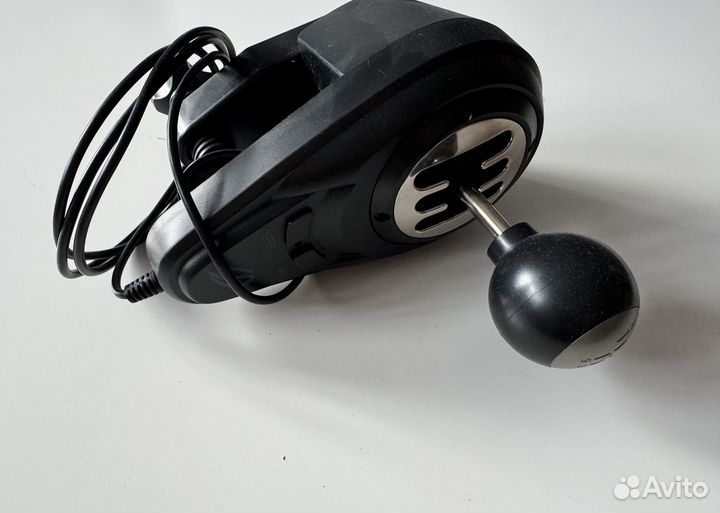 Игровой руль 900 градусов 3 педали и кпп