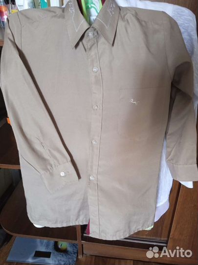 Рубашки на мальчика 134 140