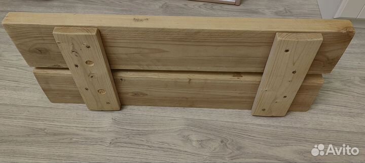 Деревянная поставка/сиденье для ванной